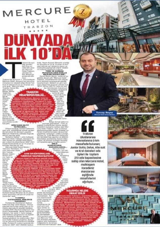Mercure Trabzon Hotel Екстериор снимка Interview with the Turkish Ambassador to the United States, Burak Öztop